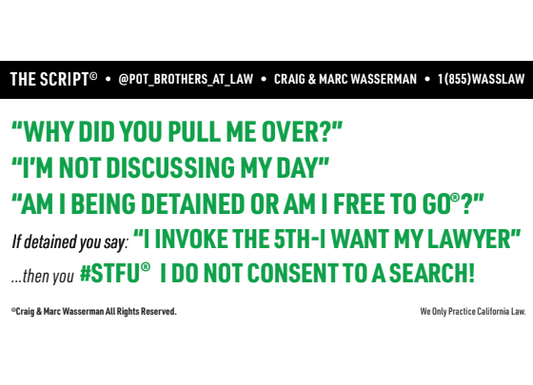 “THE NEW 29 WORD STFU SCRIPT" STICKERS- 6 PK