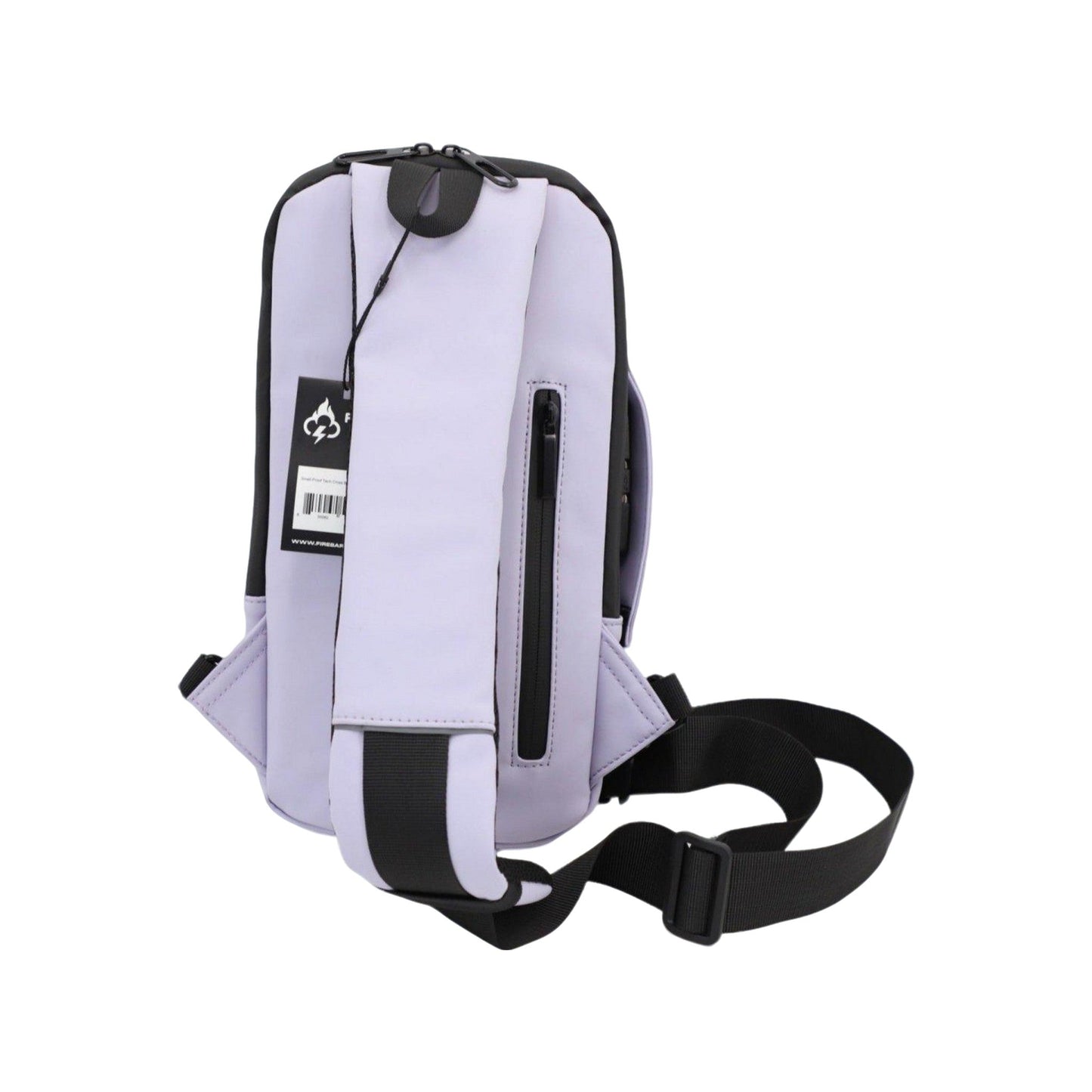 Executive Tech Smell Proof Crossbody w/USB-C Fast Charge Port + Hidden Lock (FireBar Labs x PBAL)