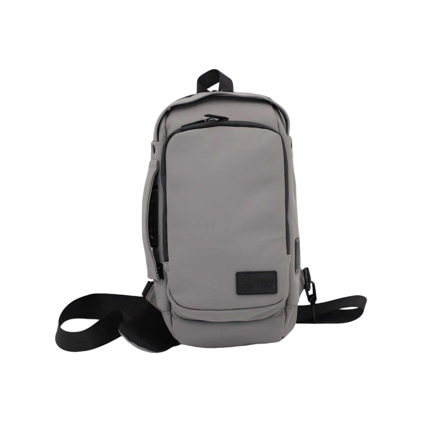 Executive Tech Smell Proof Crossbody w/USB-C Fast Charge Port + Hidden Lock (FireBar Labs x PBAL)