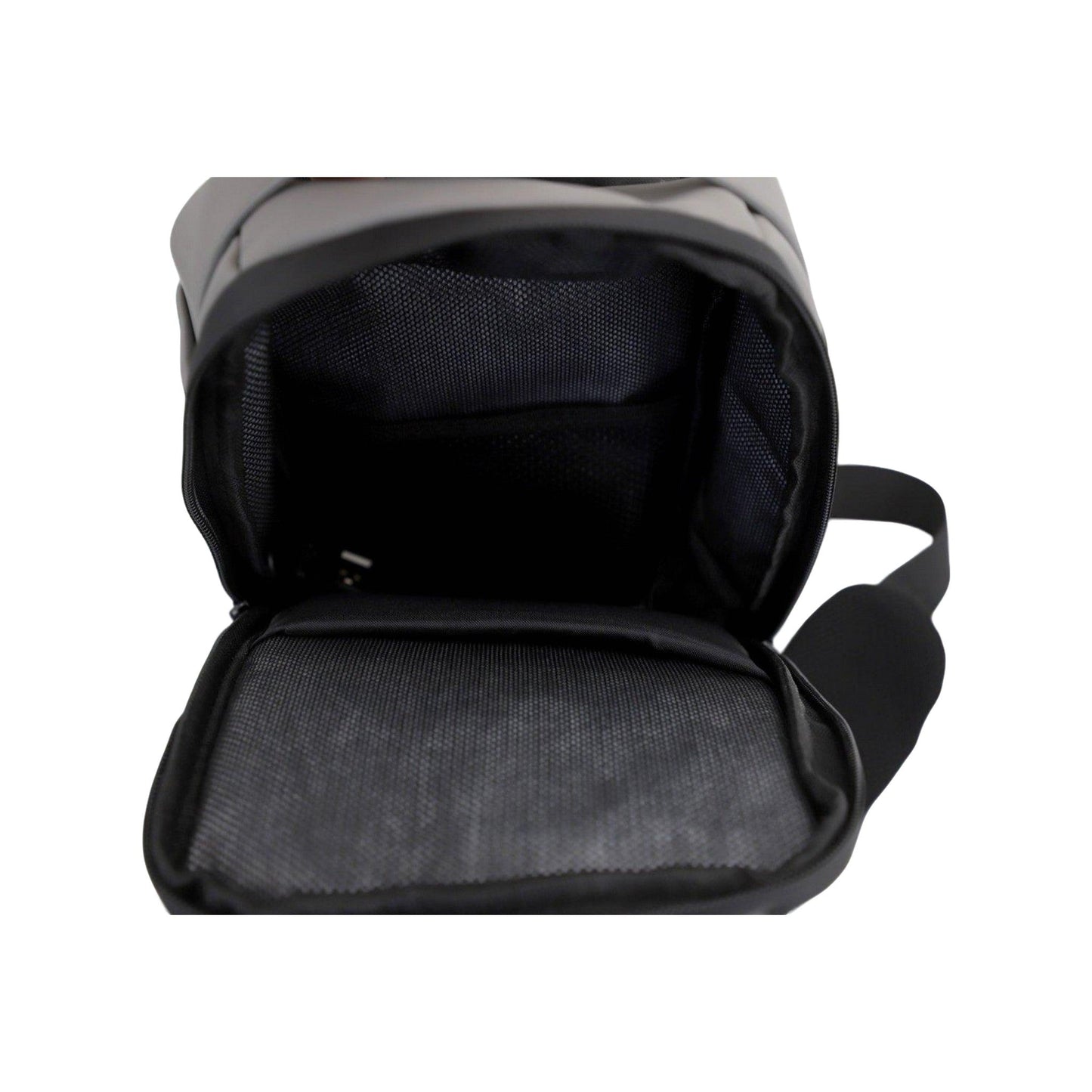 Executive Tech Smell Proof Crossbody w/USB-C Fast Charge Port + Hidden Lock (FireBar Labs x PBAL)