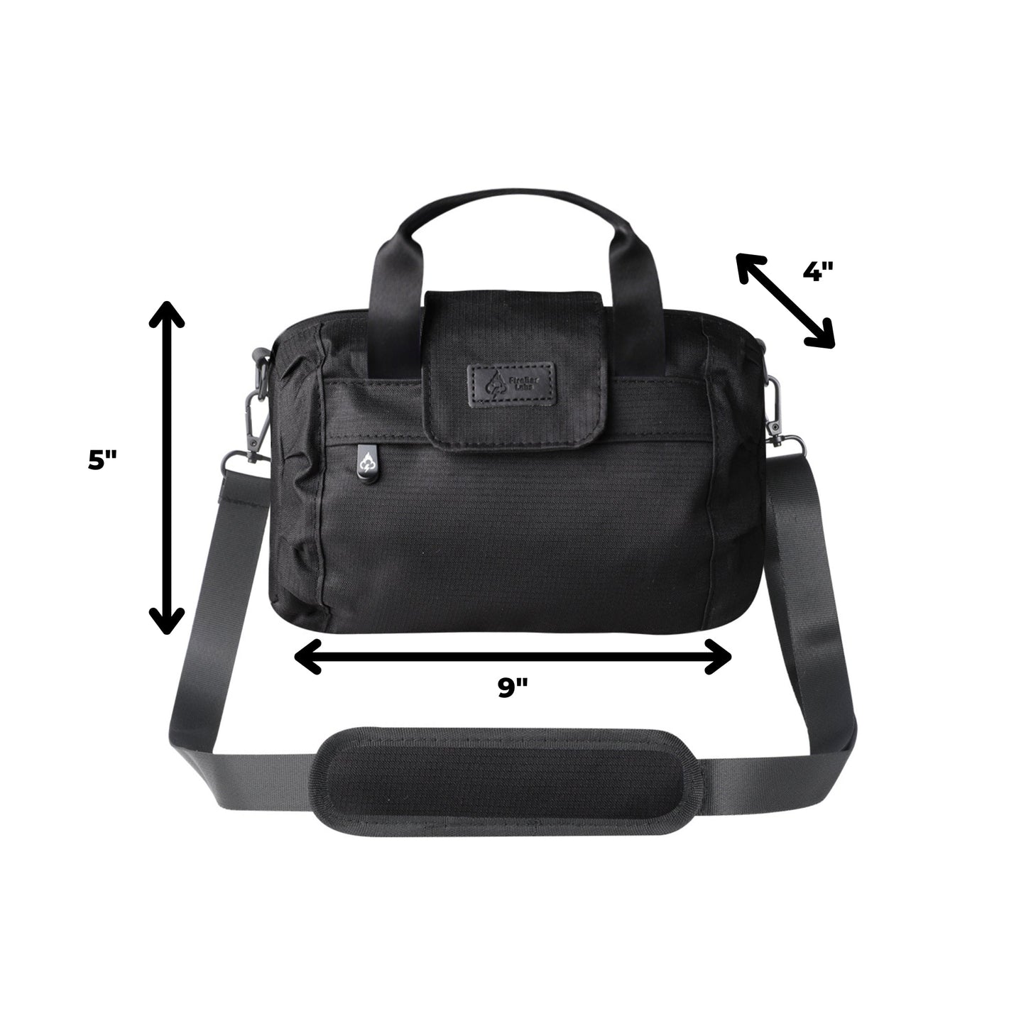 Essential Smell Proof Mini Duffle Bag - Fashionable, Discreet + Hidden Lock (FireBar Labs x PBAL)